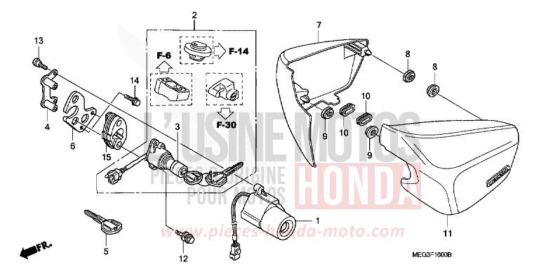 SEITENABDECKUNG von Shadow Aero CANDY BLAZE ORANGE (YR196BB) von 2006